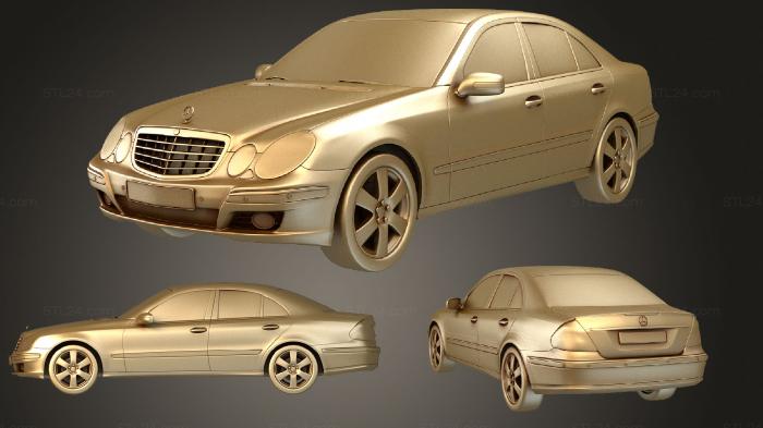 Vehicles (Mercedes E Class, CARS_2621) 3D models for cnc